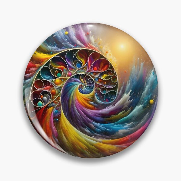 Item preview, Swirling Paint Chaos Orb designed and sold by AI-Pi-art.
