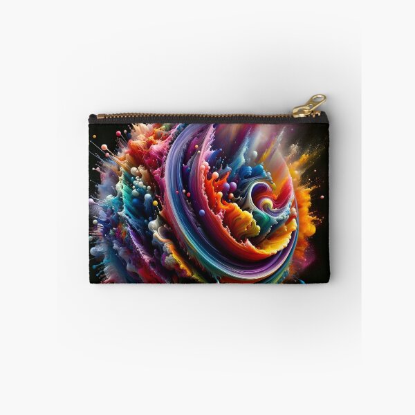 Item preview, Exploding Swirling Paint Chaos Orb designed and sold by AI-Pi-art.