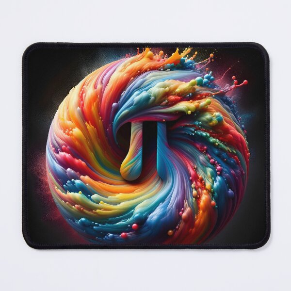 Item preview, Swirling Pi Paint Chaos Orb designed and sold by AI-Pi-art.
