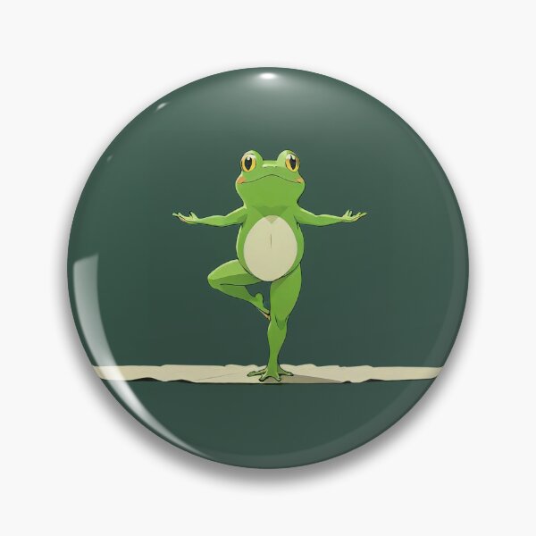 Artikelvorschau, Frosch-Yoga entworfen und verkauft von Emyku.