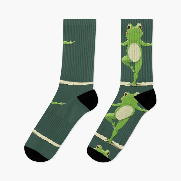 Item preview, frog yoga designed and sold by Emyku.