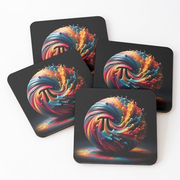Item preview, Swirling Pi Paint Chaos Orb designed and sold by AI-Pi-art.