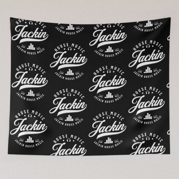 Item preview, JACKIN  - Jackin House Music (White)  designed and sold by Discothreadz.