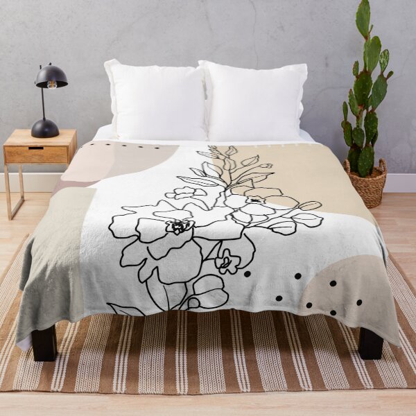 Item preview, Modern Boho Art 18, Digital Artwork for Living Room, Minimal Floral designed and sold by Vesuvik-Designs.