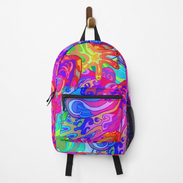 Item preview, Rainbow Psychedelic Colorful Swirl Pattern designed and sold by Deborah Camp.