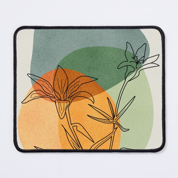 Item preview, Modern Boho Art 15, Minimal Abstract Shapes, Floral Botanical designed and sold by Vesuvik-Designs.