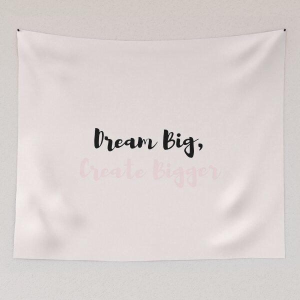 Item preview, Dream Big, Create Bigger designed and sold by Journey Quick.
