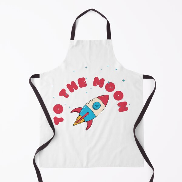Item preview, To The Moon With Retro Rocket designed and sold by snuske01.