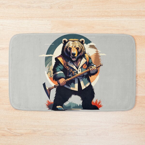Item preview, Warrior Bear - Bear designed and sold by Luiz Burattini.
