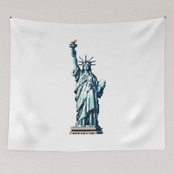 Item preview, Statue of Liberty - New York Icon, American Symbol, Freedom Representation, Historical Landmark, Patriotic Decor designed and sold by PixStickers.