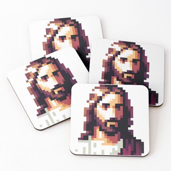 Item preview, Jesus Sticker - Religious Art, Christian Iconography, Faith Symbol, Spiritual Decor, Holy Figure designed and sold by PixStickers.