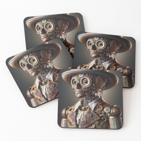 Item preview, Vintage Clockwork Doll designed and sold by AI-Pi-art.