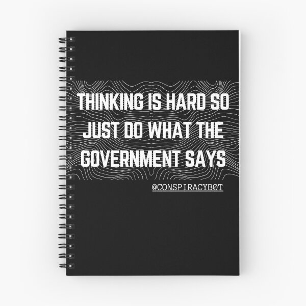 Item preview, thinking is hard... @conspiracyb0t designed and sold by SaculusMadness.