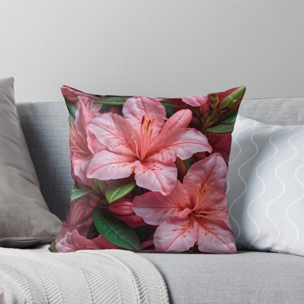 Artikelvorschau, Pink Azalea Flower Pattern entworfen und verkauft von TheArtOfPat.