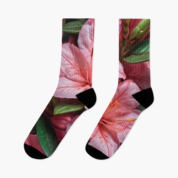 Artikelvorschau, Pink Azalea Flower Pattern entworfen und verkauft von TheArtOfPat.