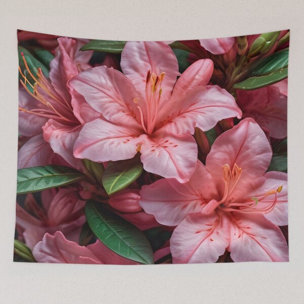 Artikelvorschau, Pink Azalea Flower Pattern entworfen und verkauft von TheArtOfPat.