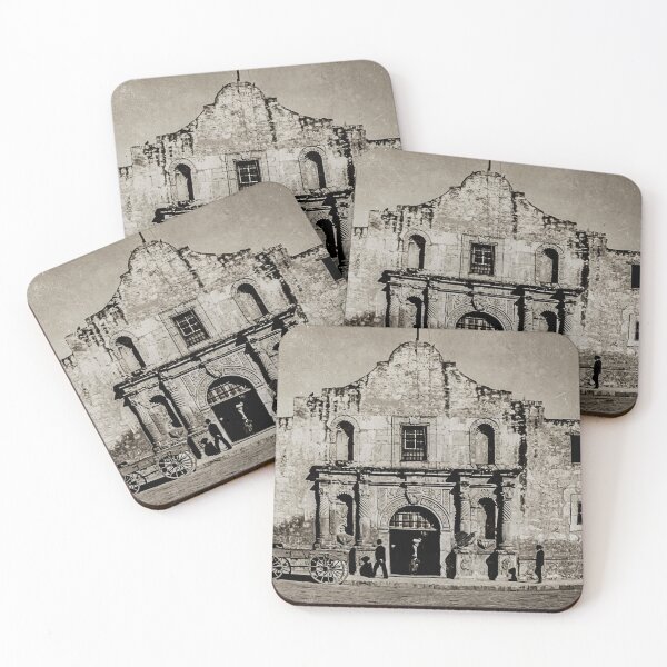 Item preview, San Antonio, Texas - The Alamo designed and sold by lobodelnoir.