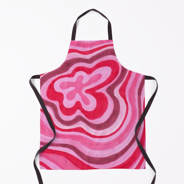 Item preview, Psychedelic Love Wave of Stripes in Reds and Pinks designed and sold by inklets.