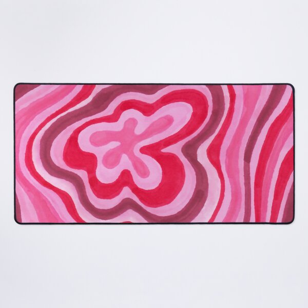 Item preview, Psychedelic Love Wave of Stripes in Reds and Pinks designed and sold by inklets.