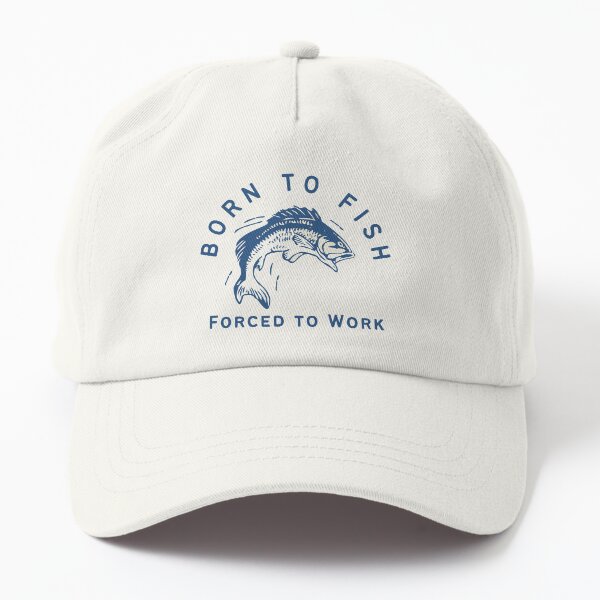 Item preview, Born to fish forced to work designed and sold by dtbus79.