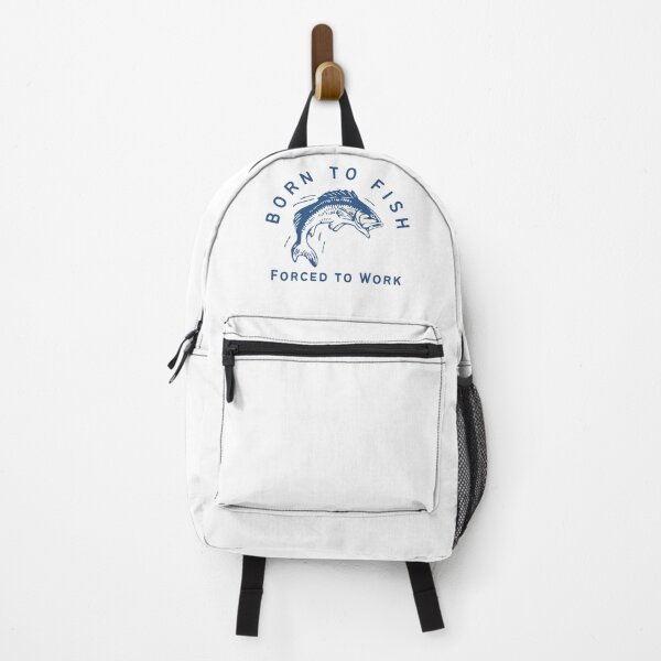 Item preview, Born to fish forced to work designed and sold by dtbus79.