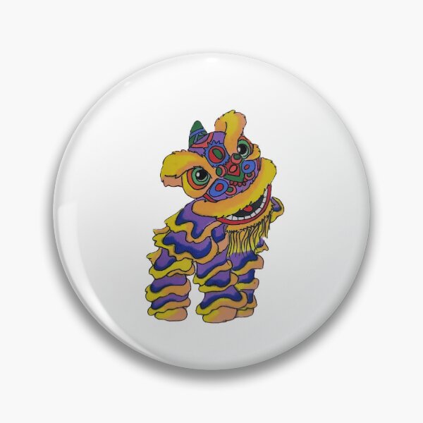 Item preview, Yellow and Purple Lion designed and sold by celineartstudio.