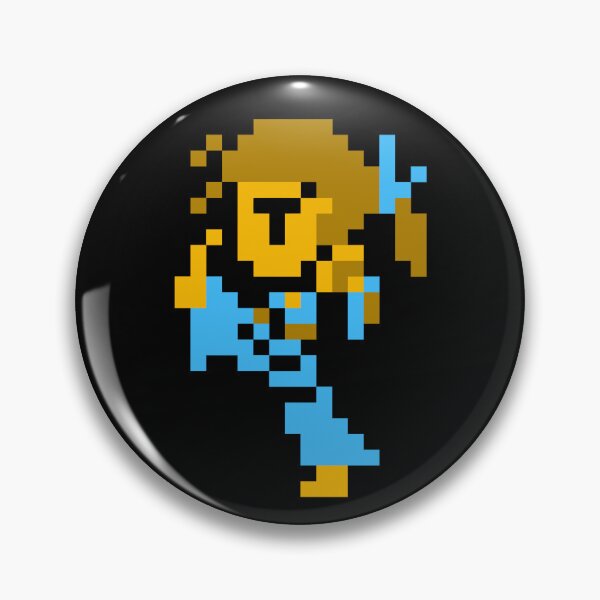 Item preview, 8-bit martial artist designed and sold by SleepySigil.