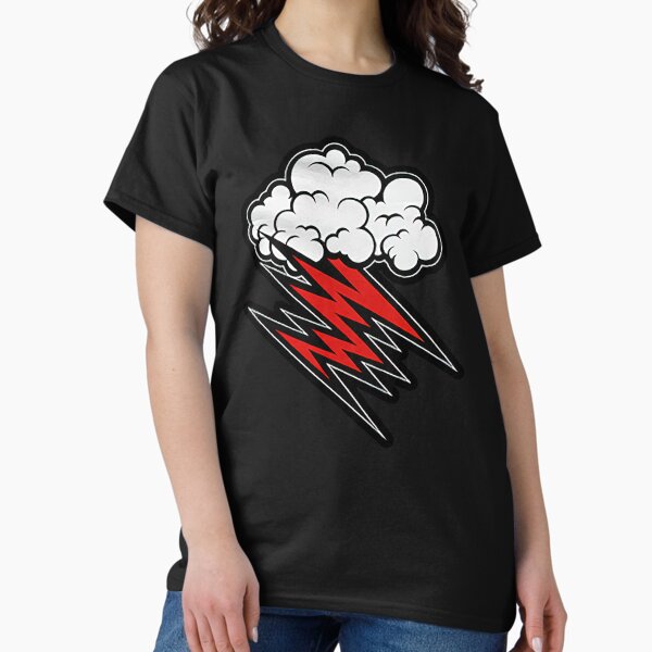 Item preview, red thunder cloud designed and sold by Anowbod1877.