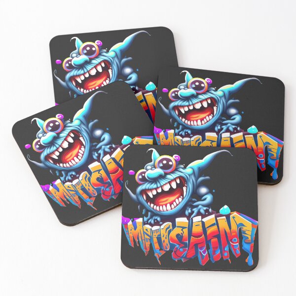 Item preview, Cool Monster Shark Graffiti Gibberish designed and sold by Chubuter.