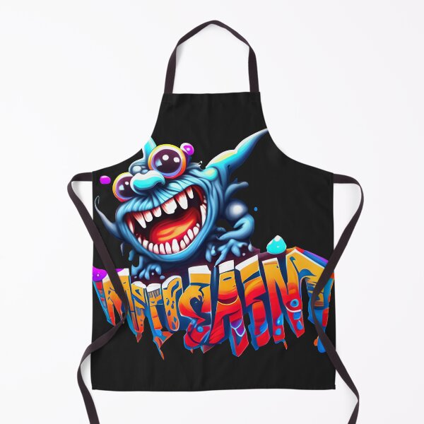 Item preview, Cool Monster Shark Graffiti Gibberish designed and sold by Chubuter.