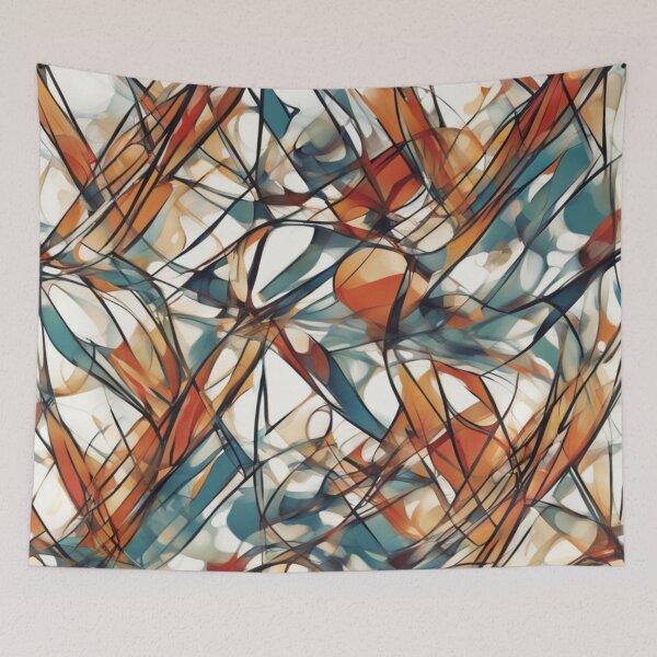 Item preview, Playful Geometric Shapes Art designed and sold by Giorgino-Gio.