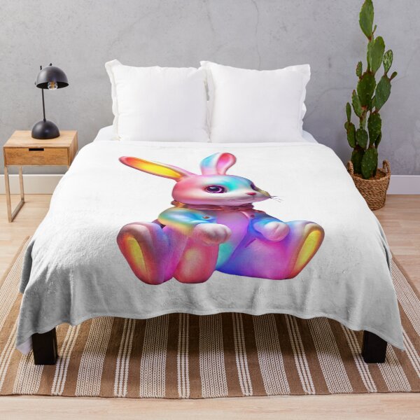 Item preview, Colorful Cute Rabbit- Colorful Art designed and sold by GloriousArtSKD.