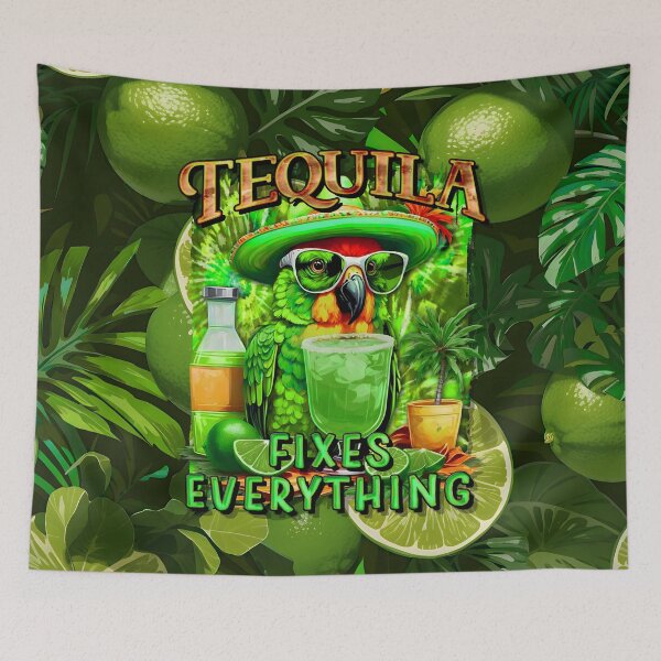 Item preview, Tequila Fixes Everything: A Prescription for Joy with a Feathered Friend designed and sold by MindWave THC.