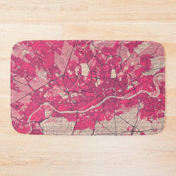 Item preview, Frankfurt City Map of Hesse, Germany - Blossom designed and sold by deMAP.