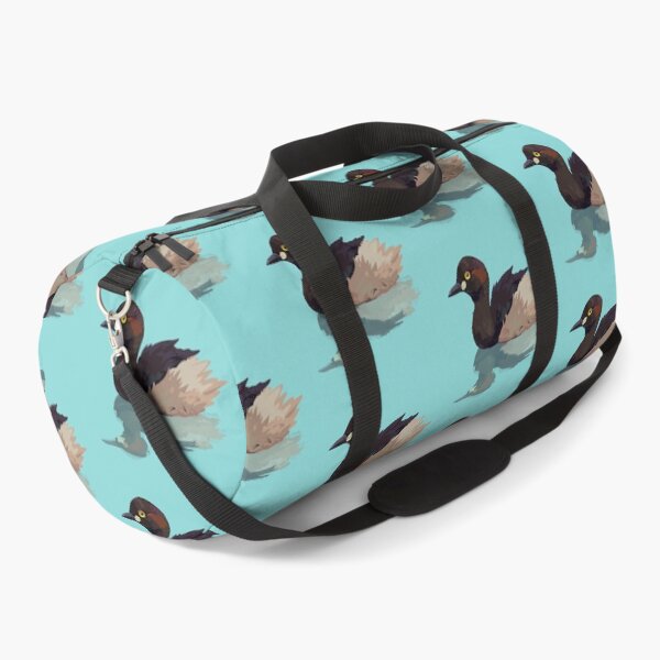 Item preview, Australian Grebe blue background designed and sold by Netoey.