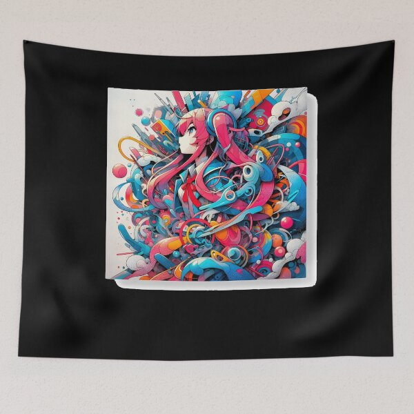 Item preview, Futuristic Anime Girl designed and sold by YokujinDesign.
