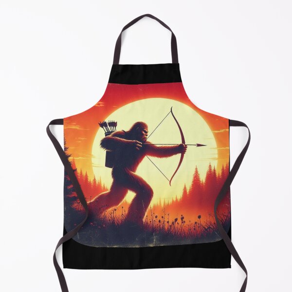 Item preview, Bigfoot Archer designed and sold by HeadTurningArt.