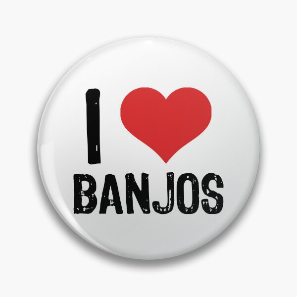 Item preview, I Love Banjos designed and sold by The "I Love Everything" Shop.