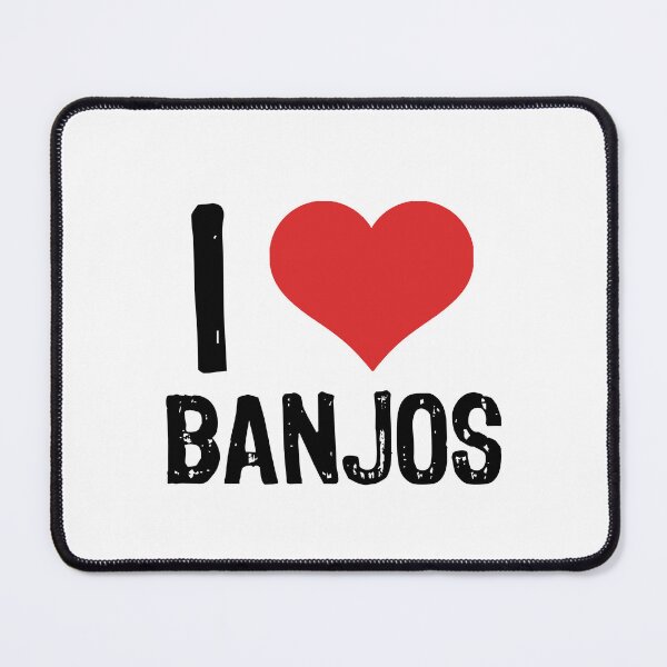 Item preview, I Love Banjos designed and sold by The "I Love Everything" Shop.