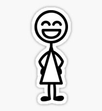 no hair no care Sticker
