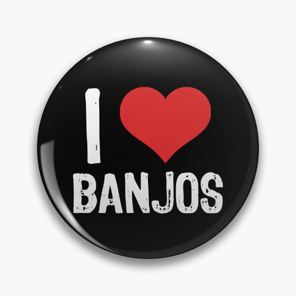 Item preview, I Love Banjos designed and sold by The "I Love Everything" Shop.