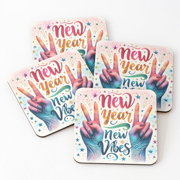 Item preview, New Year New Vibes 2024 designed and sold by hrbcreatives.