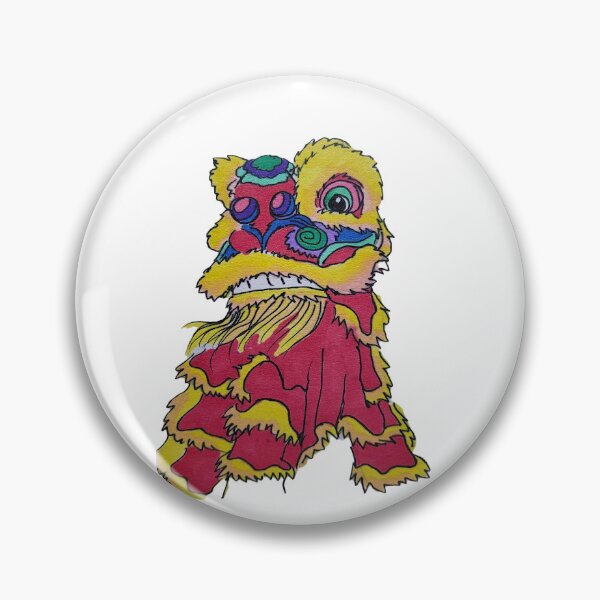 Item preview, Red and Yellow Lion designed and sold by celineartstudio.