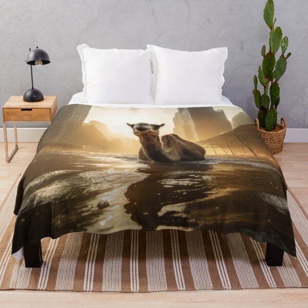 Item preview, Camel in New York Flood 01 designed and sold by Elisabeth Lucas.
