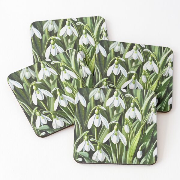 Item preview, Winter White Snowdrops designed and sold by taiche.