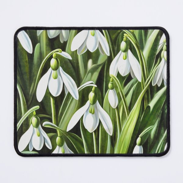 Item preview, Winter White Snowdrops designed and sold by taiche.