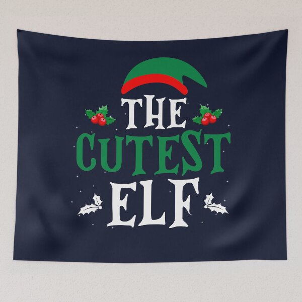 Item preview, The Cutest Elf | Adorable Elf Design | Christmas Cuteness Elf designed and sold by Jollys-ArtShop.
