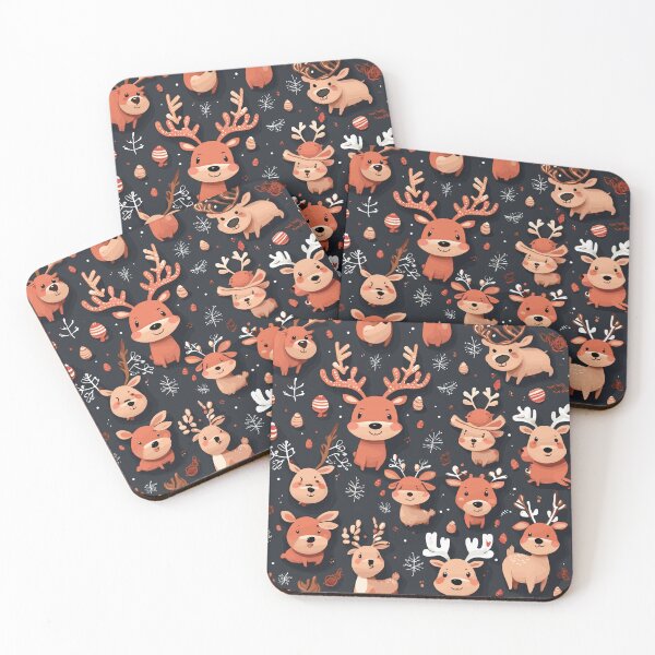 Item preview, Joyful Reindeer (Reindeer sticker) designed and sold by NinePixel.