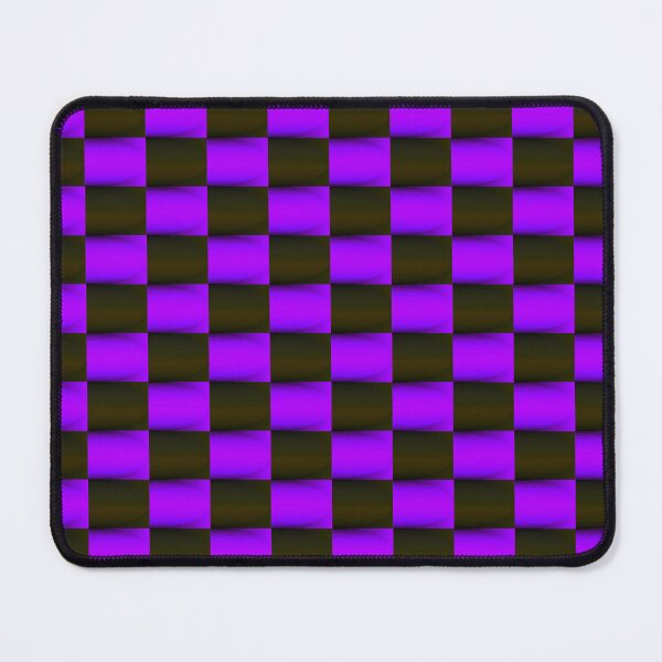 Item preview, 3D Black and Purple Checkerboard Pipe System Texture designed and sold by TheRulerofEarth.