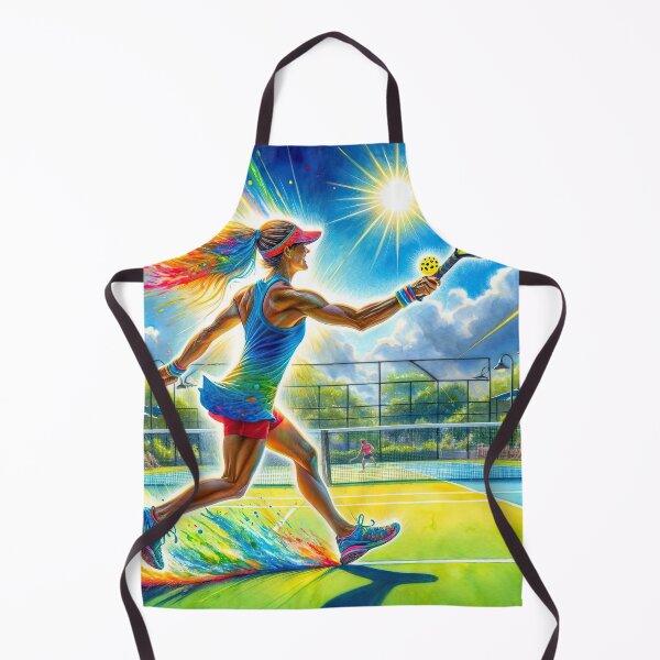 Item preview, Energetic Strokes: The Pickleball Canvas designed and sold by Diego Re.